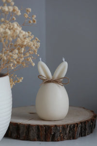 Bunny egg - with jute - Project Helios