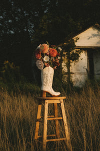 Botte à fleurs - Vase Cowboy - La Campagne d'Ici