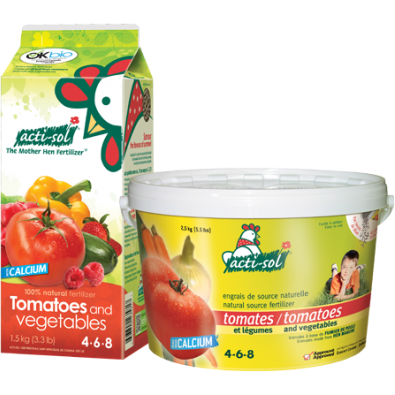 Acti-Sol Engrais 100% Naturel Tomates et Légumes 4-6-8
