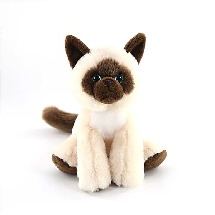 Peluche Chat siamois 9 pouces