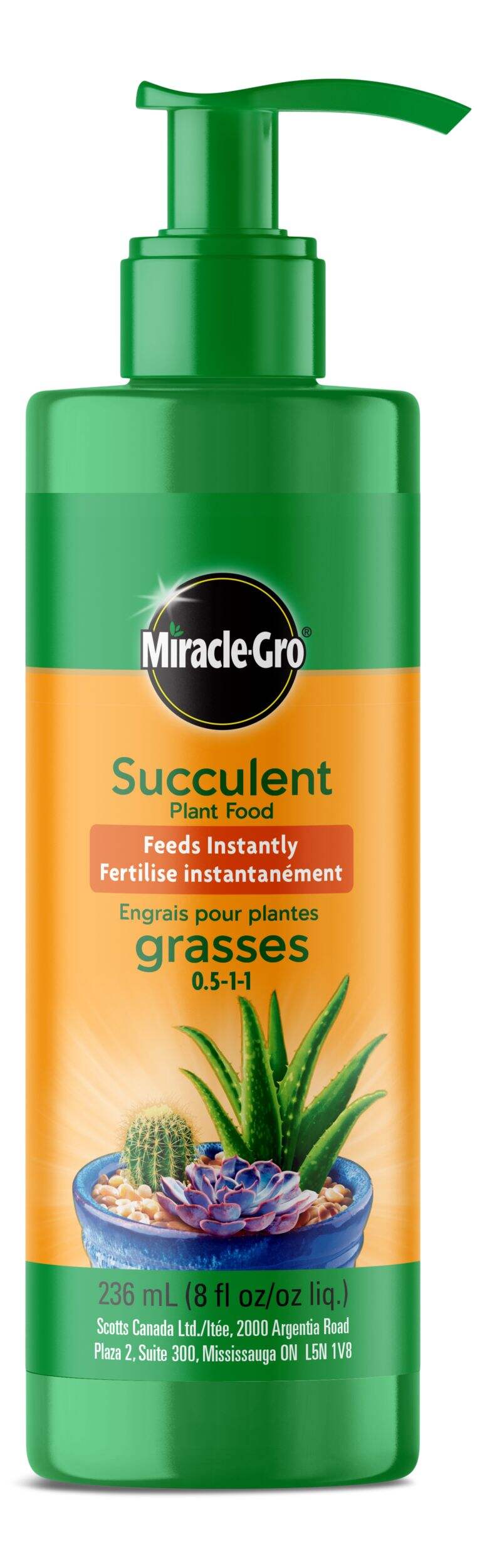 Engrais liquide pour plantes grasses Miracle-GroMD, 236 mL