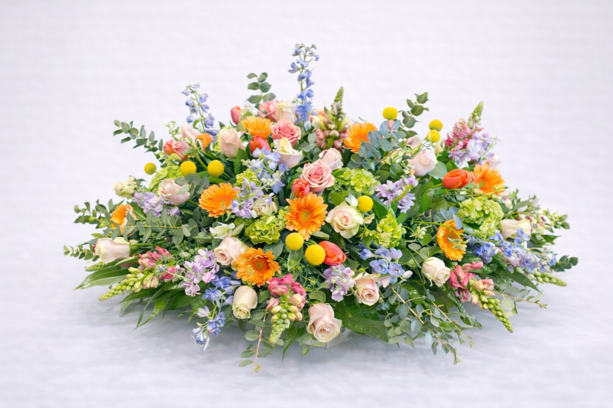 Coussin floral : 10-57