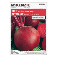 Semence - Betterave detroit dark red- Mckenzie