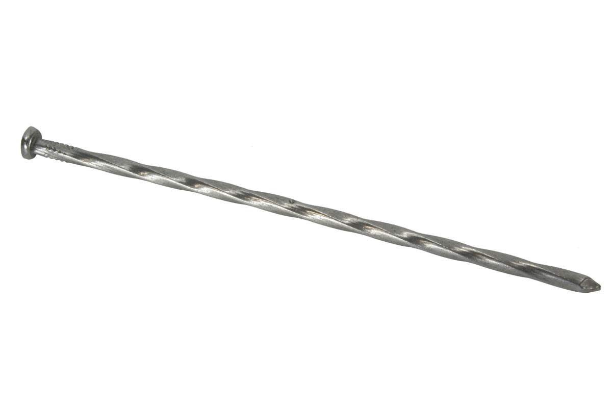 Clous vrilles pour bord alumi 10″/25cm