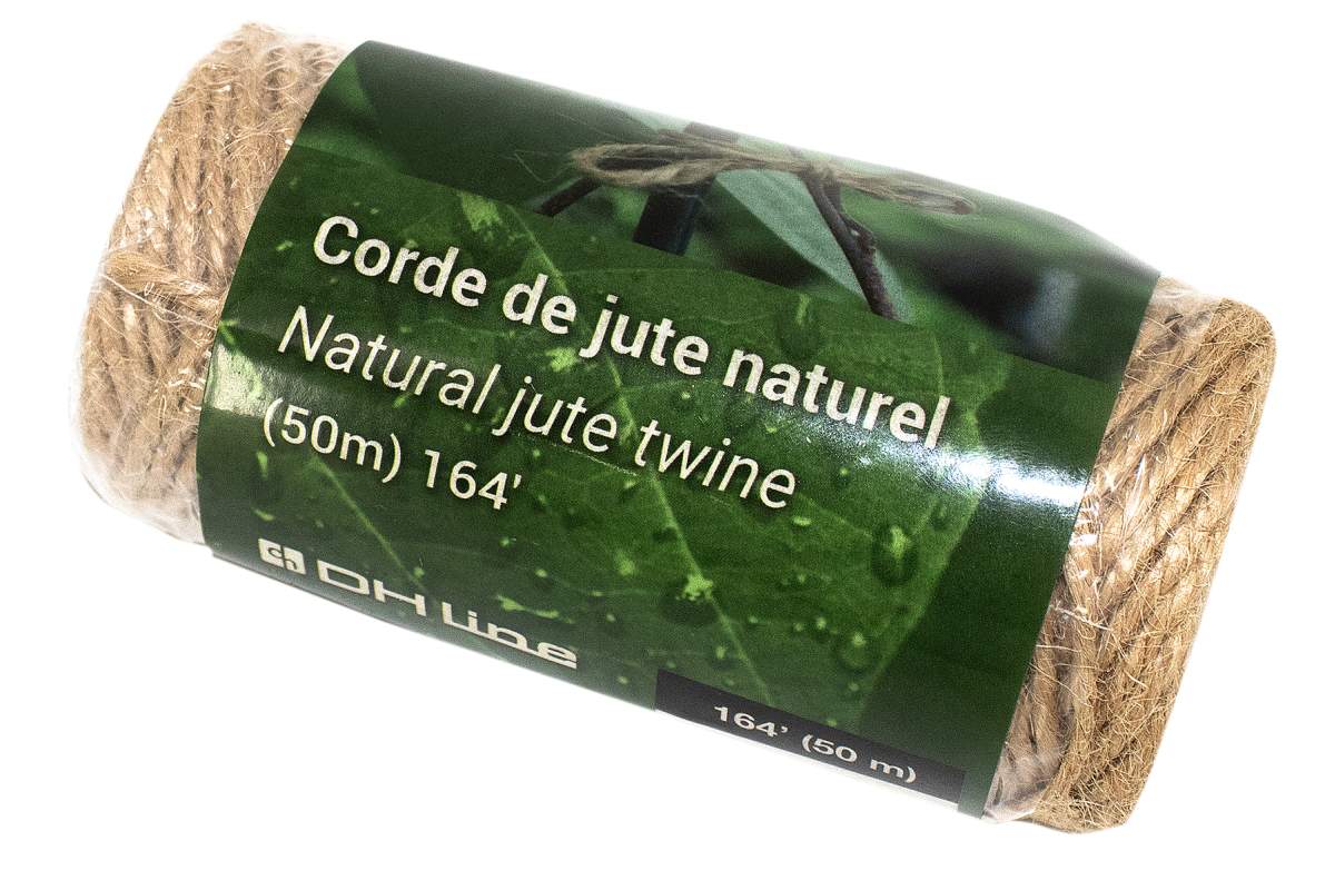 Corde de jute naturel - 50m - 18670