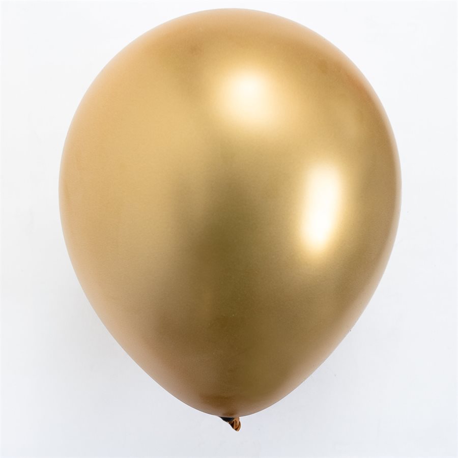 Ballon latex B. 18'' CHROME OR - BC1819