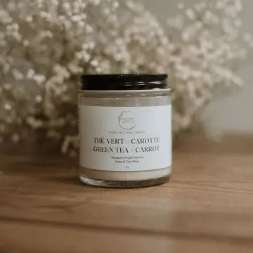 THÉ VERT + CAROTTE | masque à l'argile naturelle - Hudson Soap Co