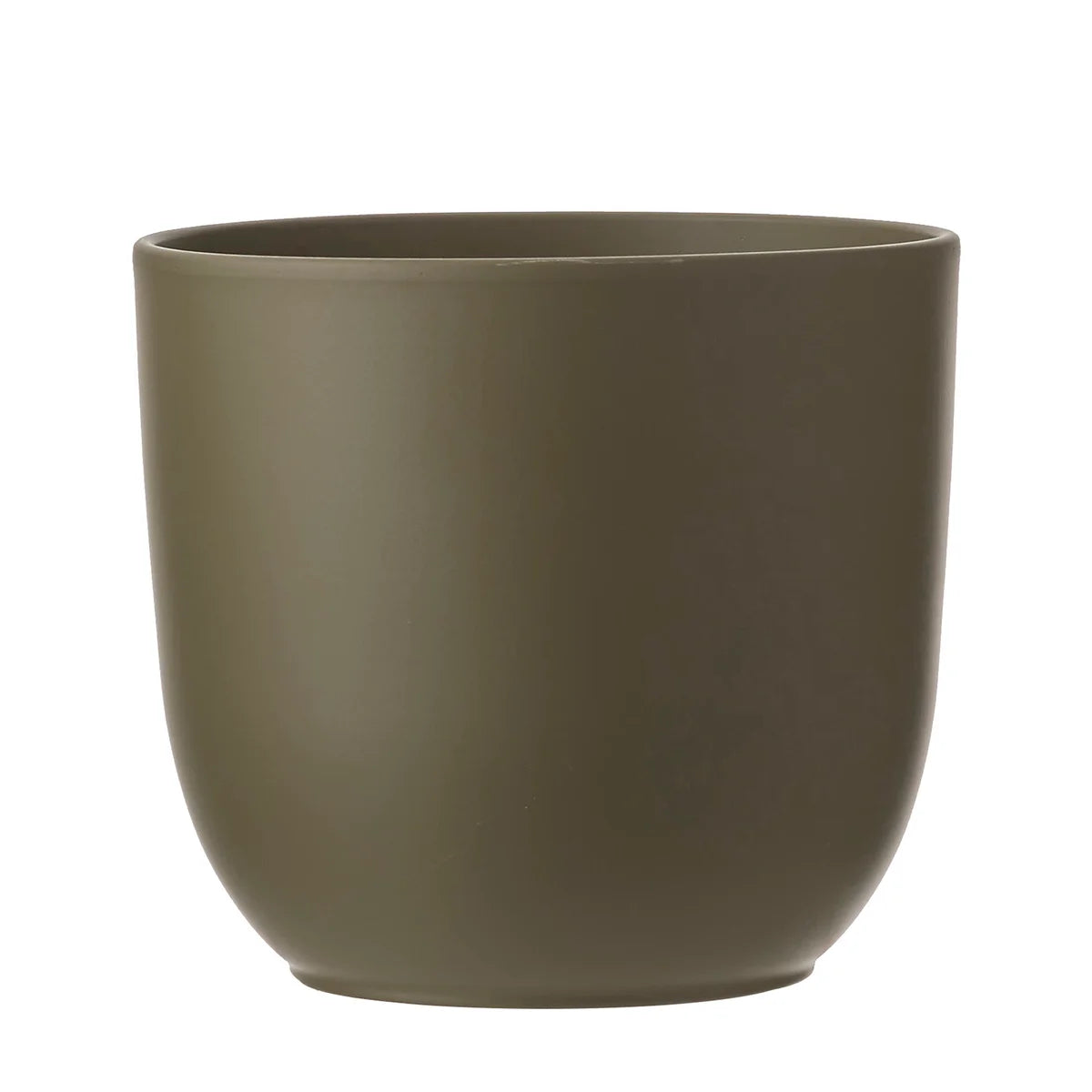 Pot Tusca pot round green - 12.25x11.25"  22387