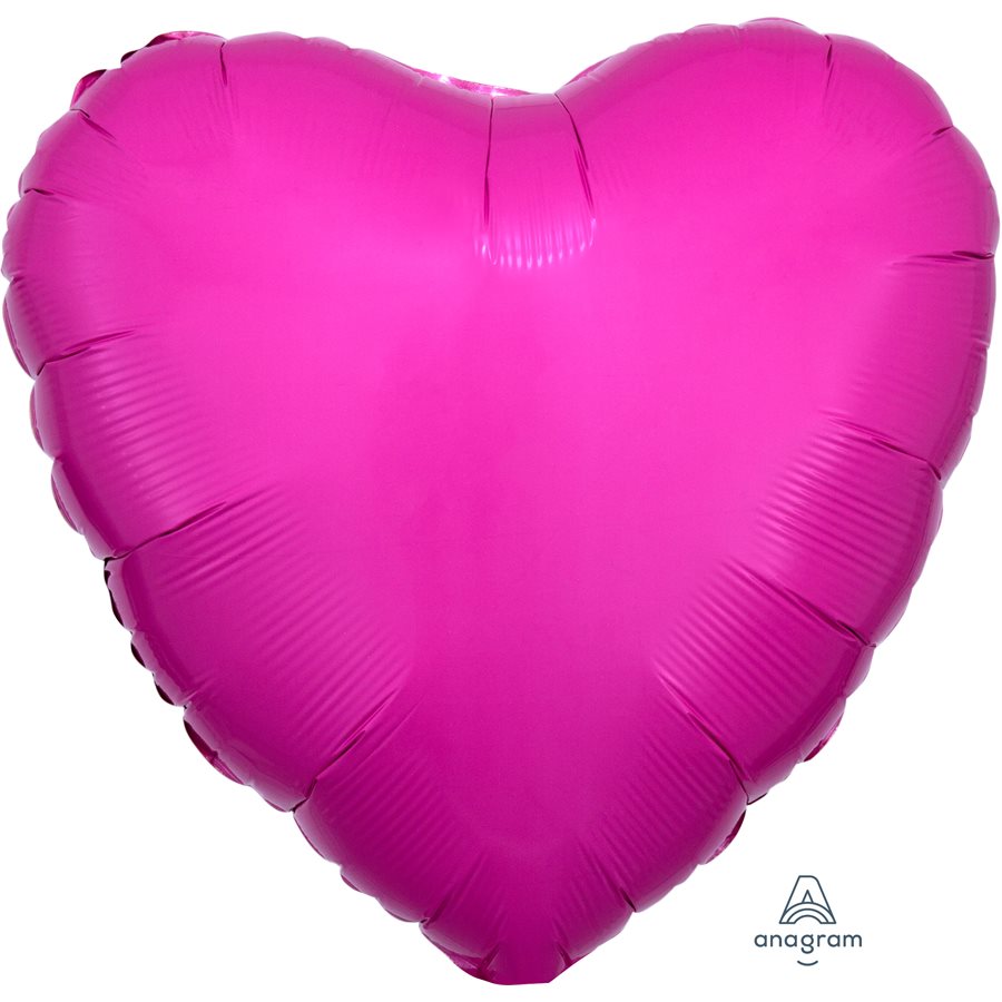 Ballon M.18 '' COEUR BRIGHT BUBBLE GUM