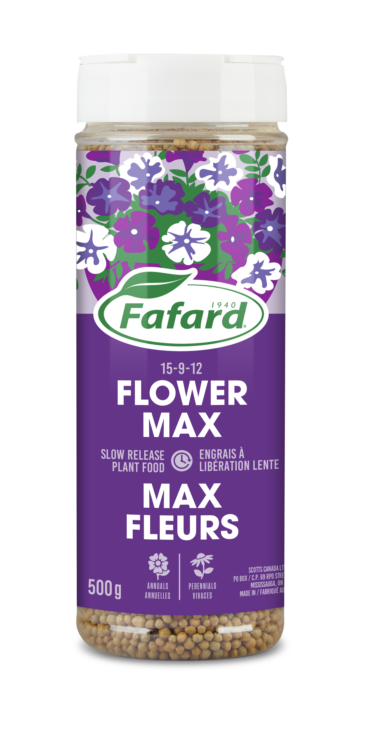 Engrais max fleurs Fafard 15-9-12