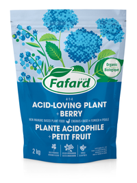 Engrais naturel pour PETITS FRUITS & PLANTES ACIDOPHILES - FAFARD