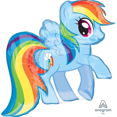 Ballon M.28'' MY LITTLE PONY RAINBOW DASH H / S  Code de produit : 26467