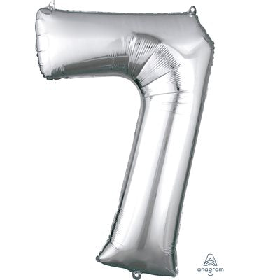 Ballon CHIFFRE 7 ARGENT H / S  Code de produit : 27987