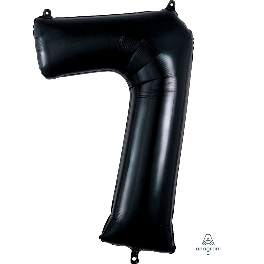 BALLON CHIFFRE 7 M.34'' # 7 NOIR Code de produit : 30146