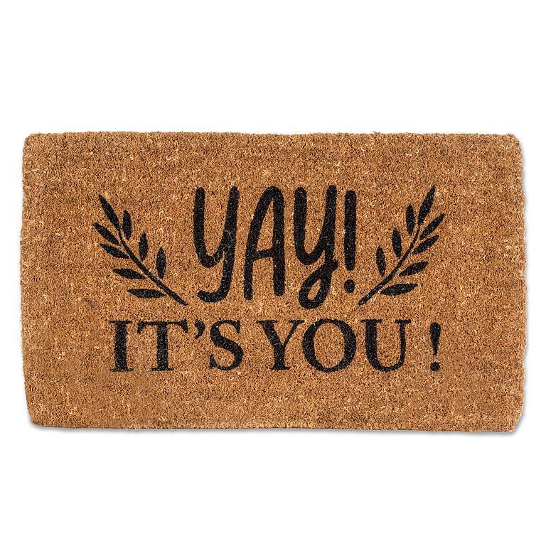 Tapis en fibre de coco - Yay, it's you