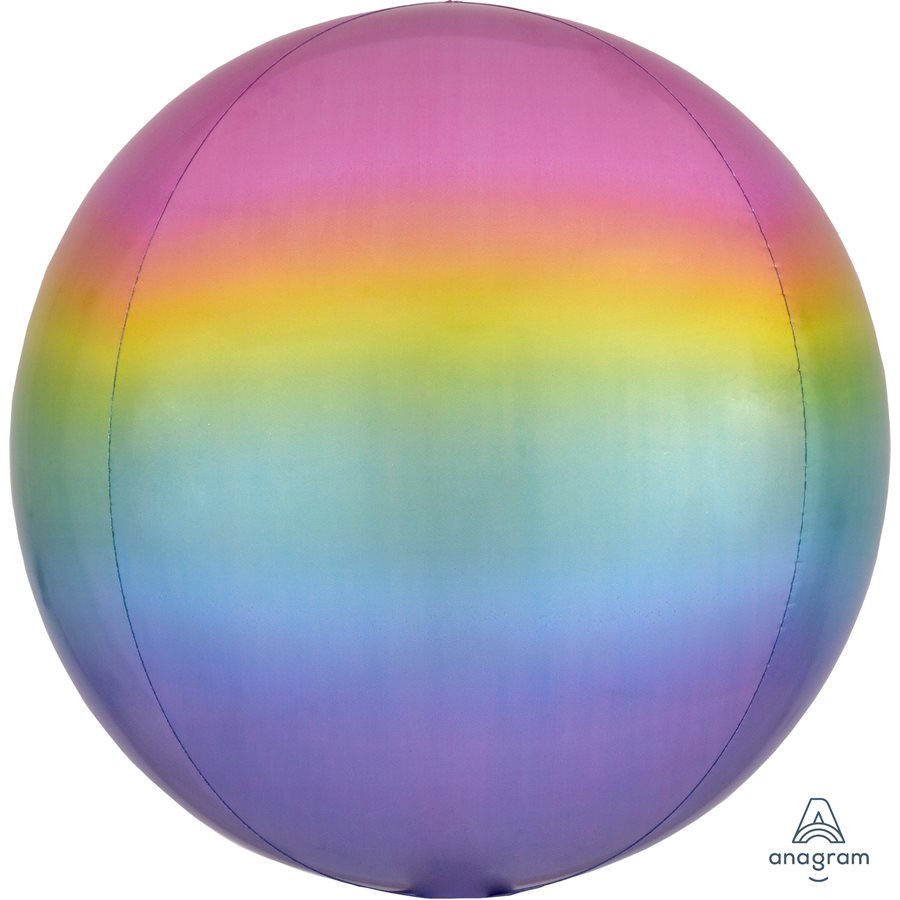 BALLON M.15'' OMBRÉ ORBZ PASTEL Code de produit : 40554