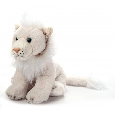 peluche Wild Onez Lion Blanc 12''