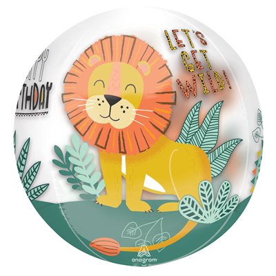 Ballon M.15'' GET WILD BIRTHDAY ORBZ Code de produit : 42875A