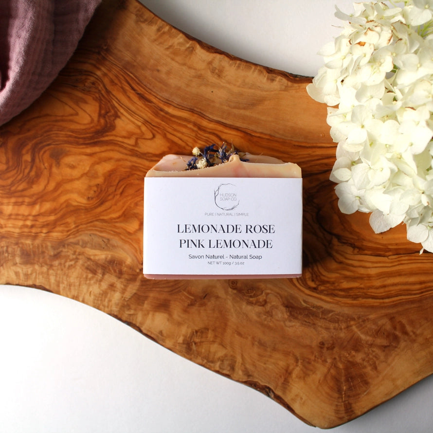 PINK LEMONADE | natural soap - Hudson Soap Co