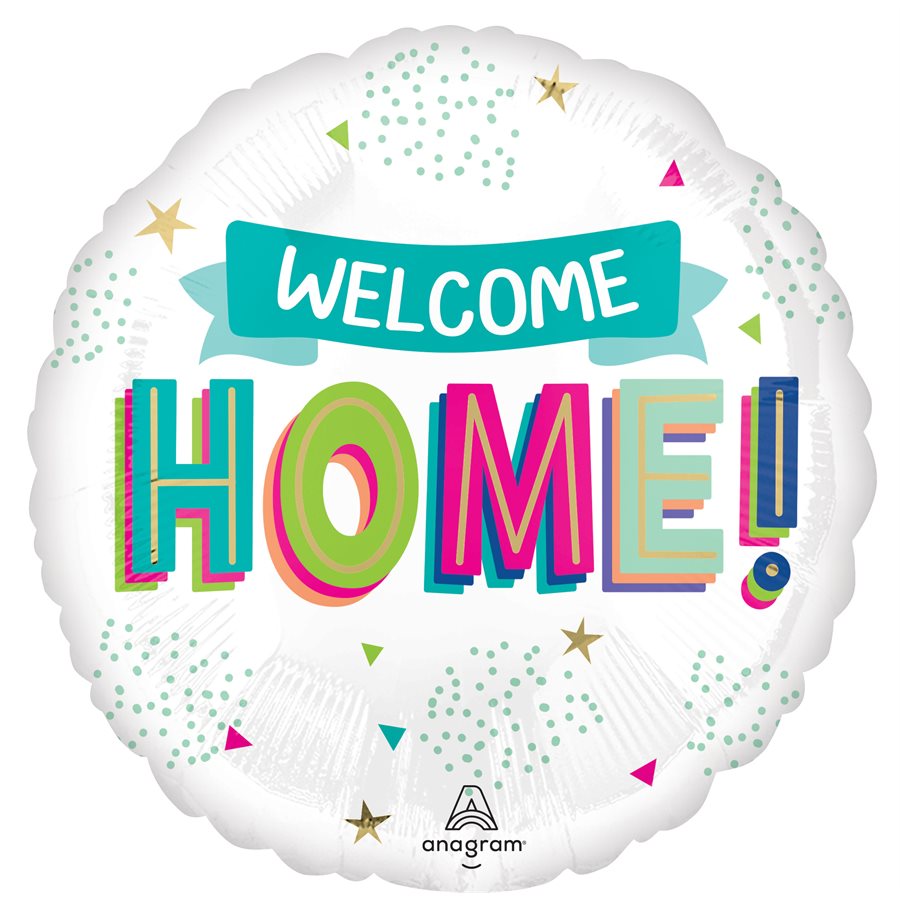 Ballon M.18'' WELCOME HOME - 45858