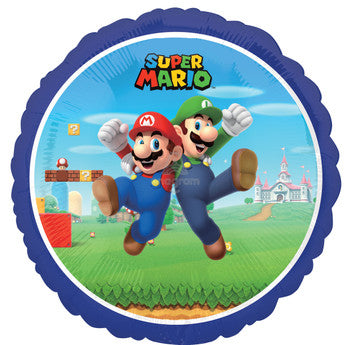 BALLON M.18'' Mario Bros