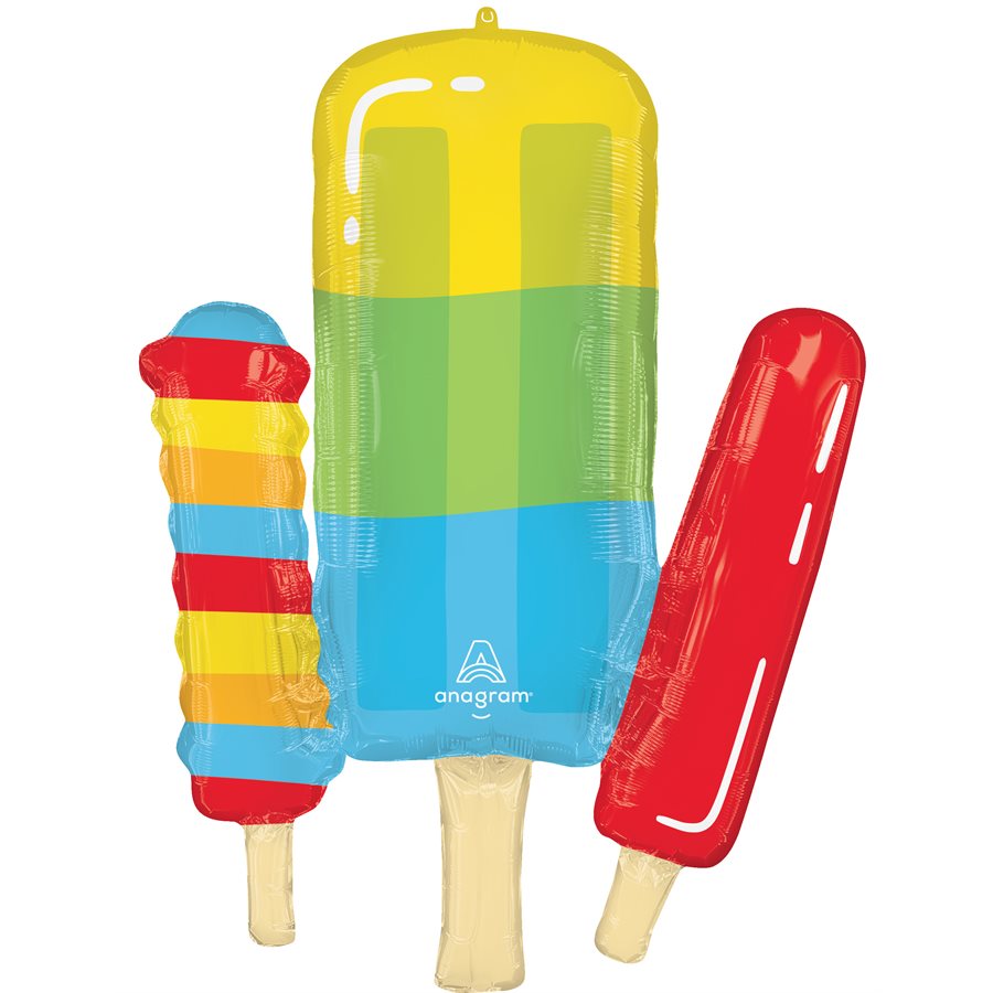 BALLON POPSICLE - M.27'' POOL PARTY POPSICLE H / S - Code de produit 46773