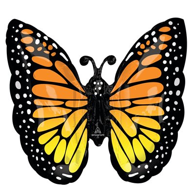 Ballon M.25'' Monarch Butterfly Glow Code de produit : 47664