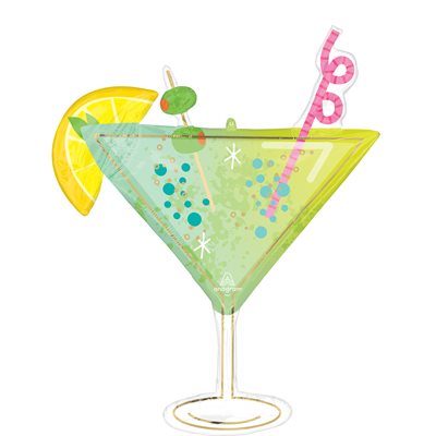 Ballon COCKTAIL SURPRISE BDAY H / S 29"X36" Code de produit : 47850