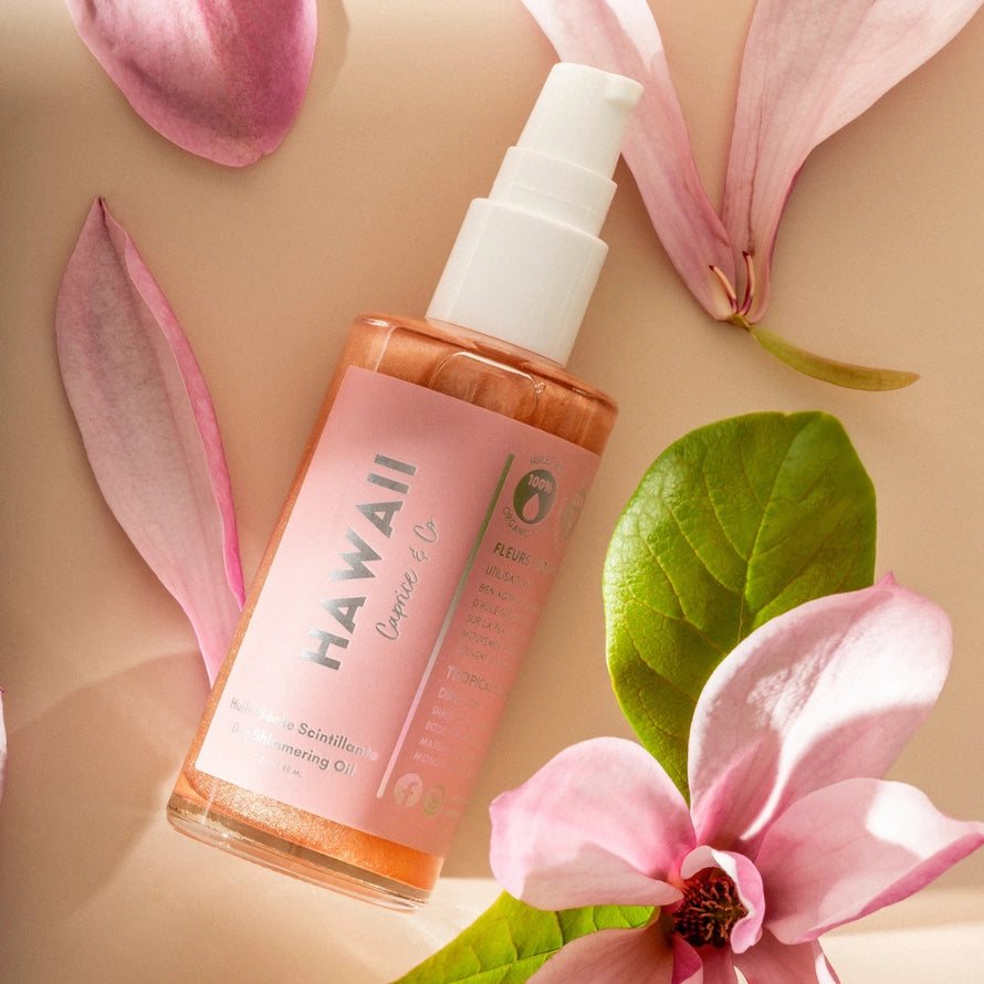 Hawaï - Huile sèche chatoyante - Caprice & Co