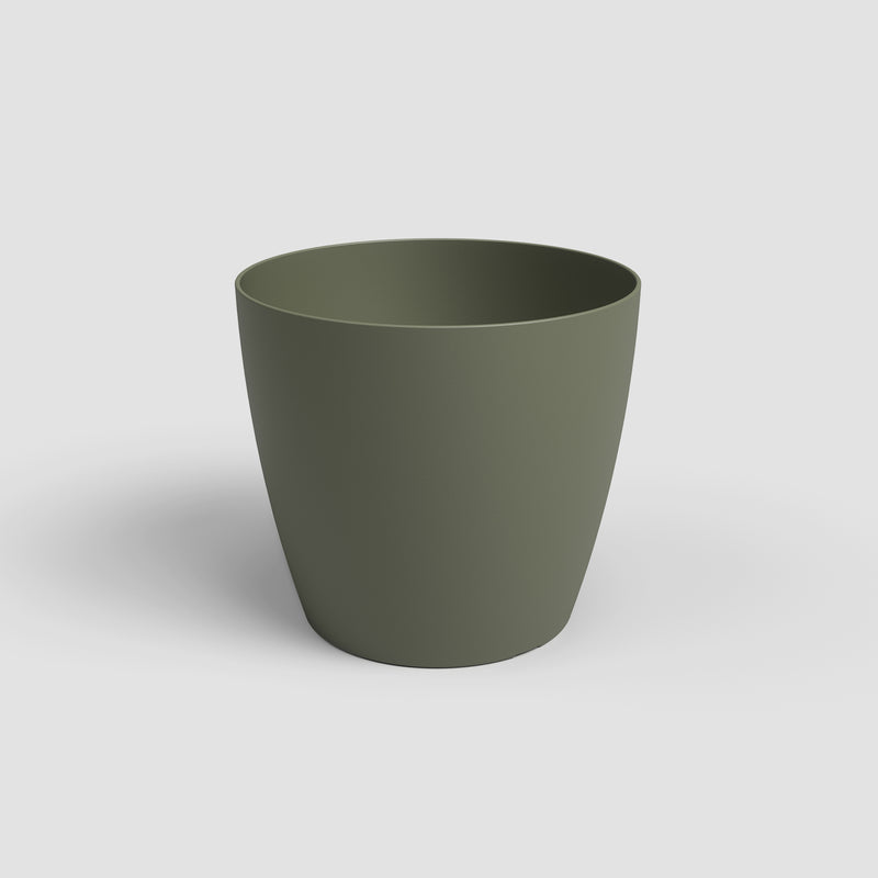 Pot Plast San Remo 8cm/3" Green