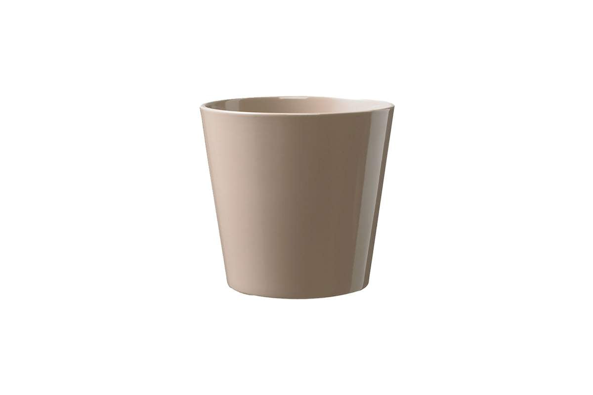 Pot dallas style taupe lustre 16cm