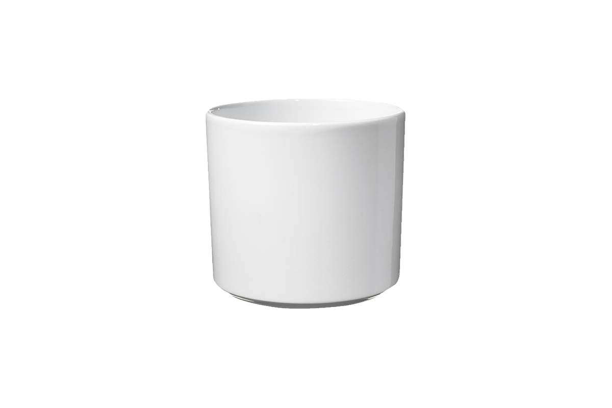 Pot las vegas blanc lustre 18cm