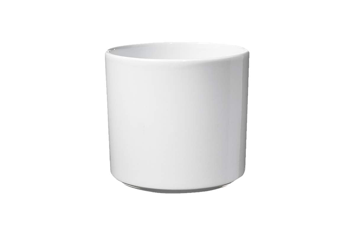 Pot las vegas blanc lustre 27cm