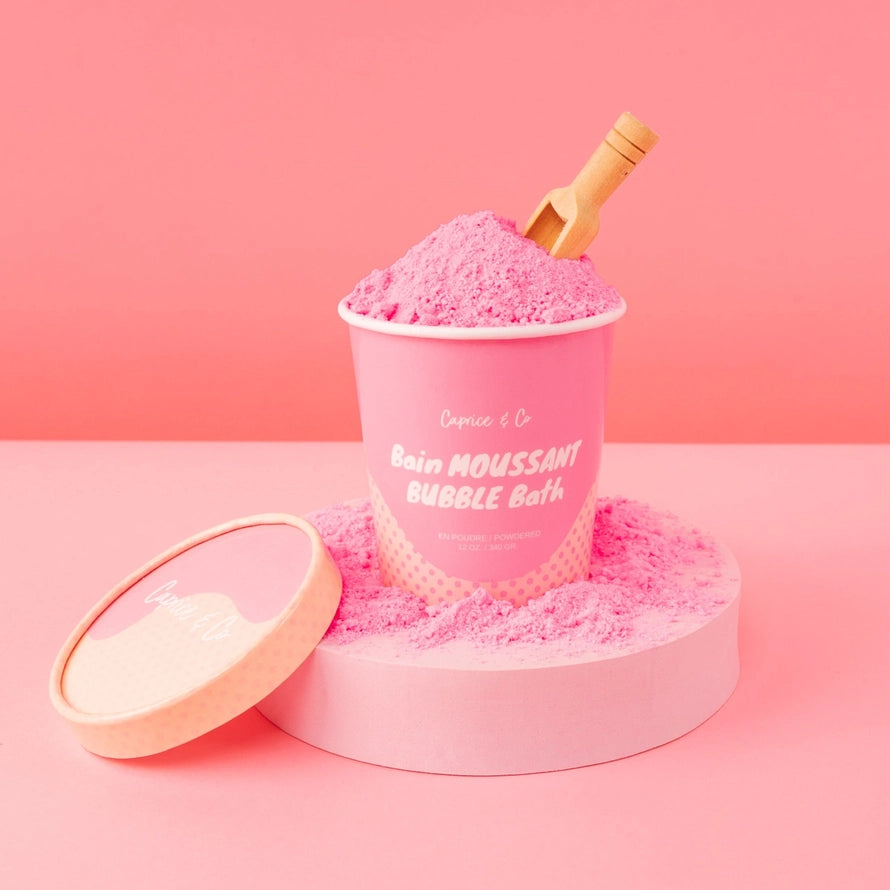 Bain moussant  Rose - Abricot et hibiscus - Caprice & CO