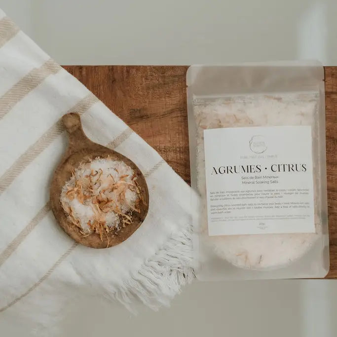 AGRUMES | sels de trempage