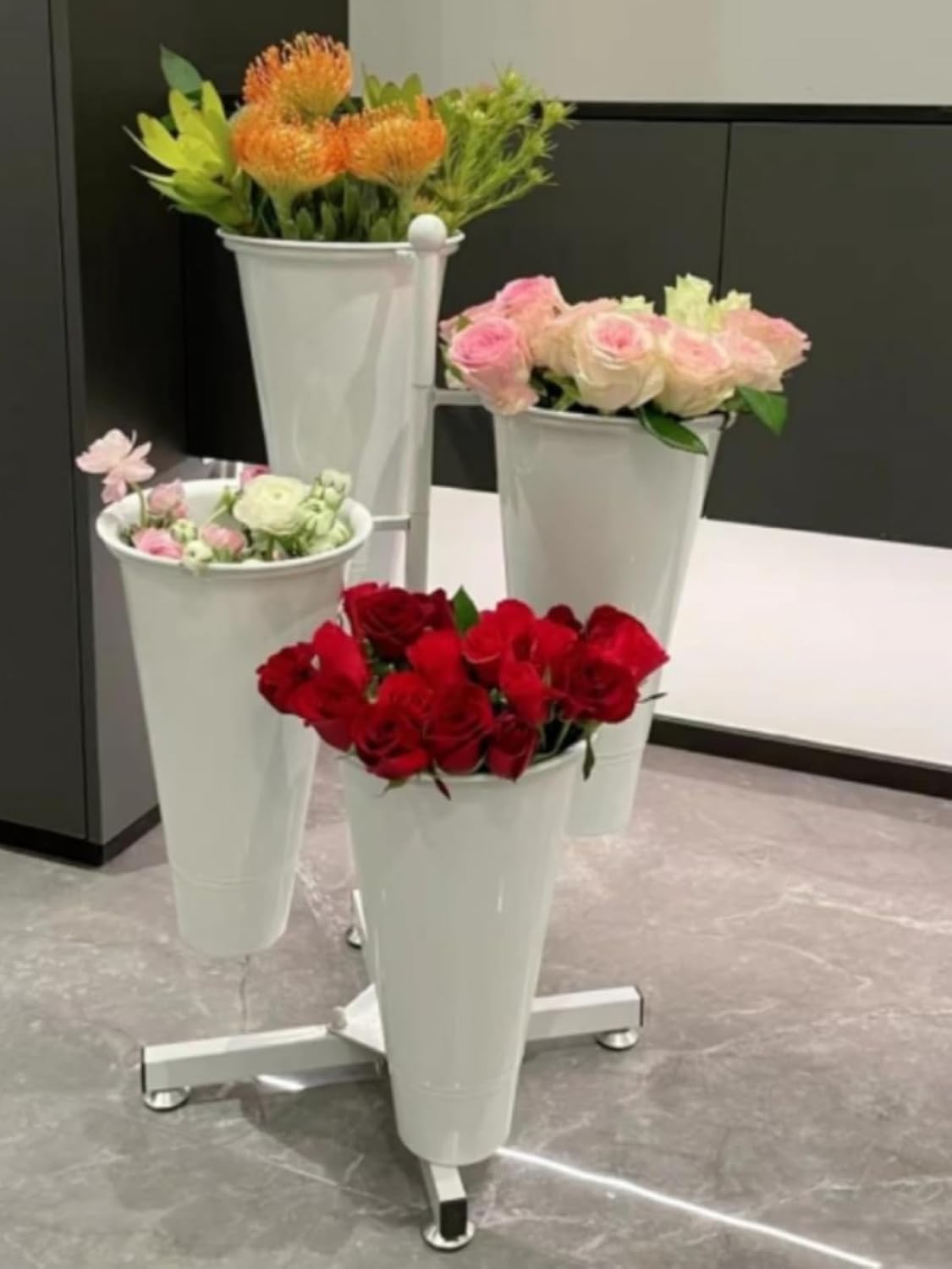 Location bar à fleurs