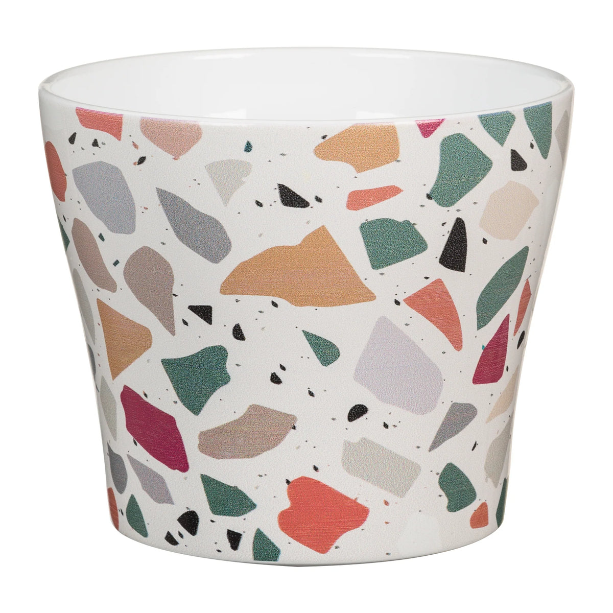 Pot 13 cm/5" Céramique Terrazo
