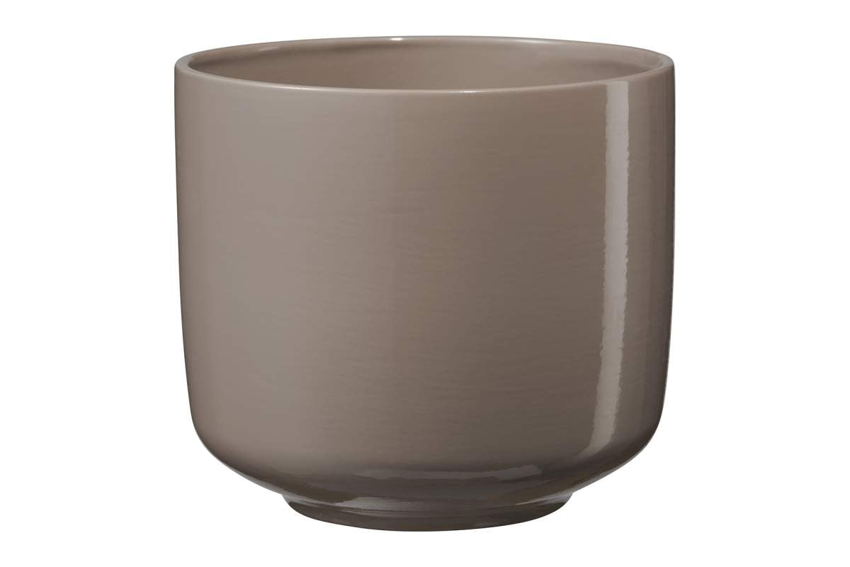 Pot bari gris beige 19cm