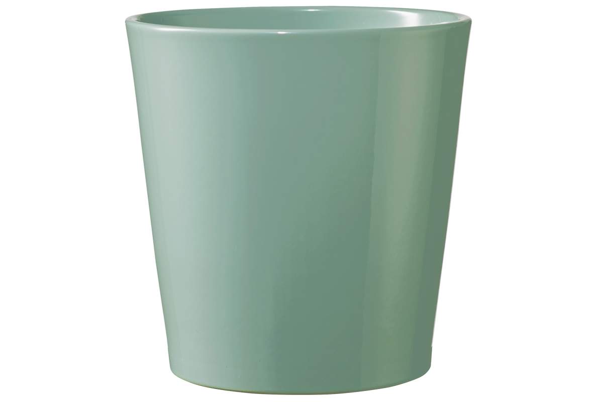 Pot dallas breeze bleu glacier lustre 28cm