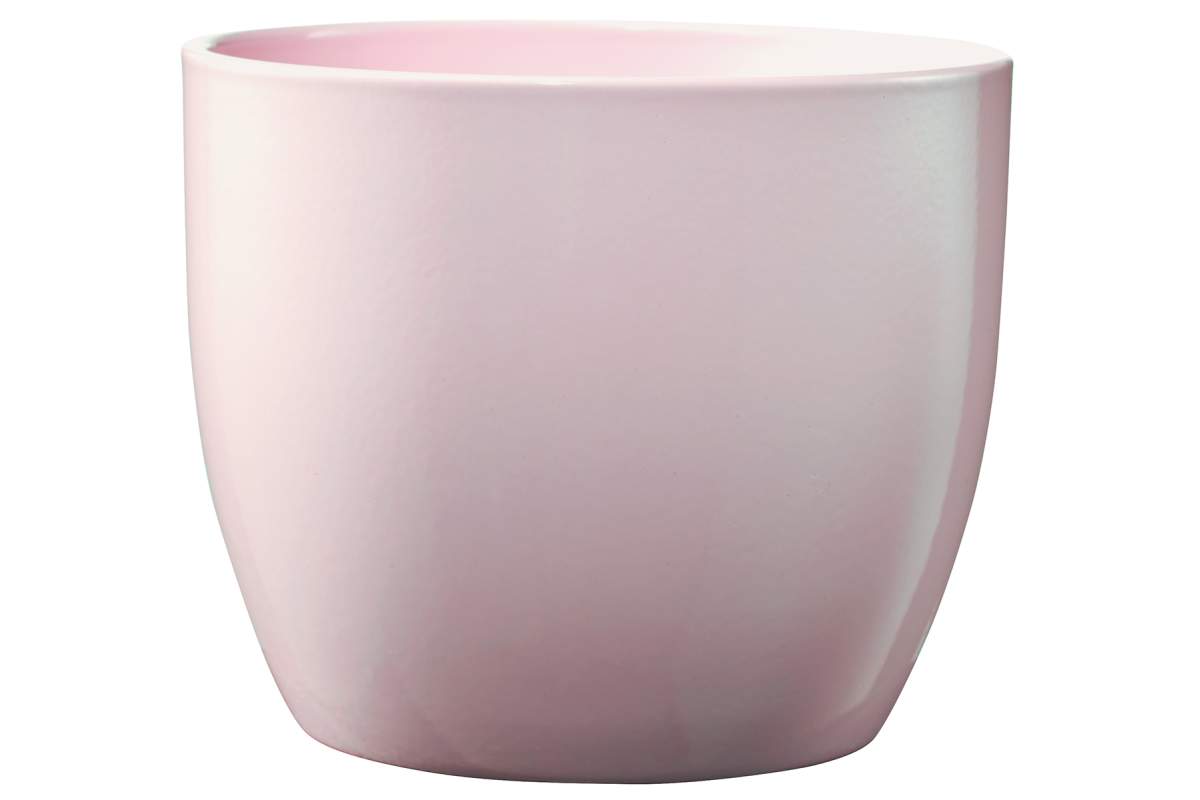 Pot basel elegance rose perle lustre 27cm