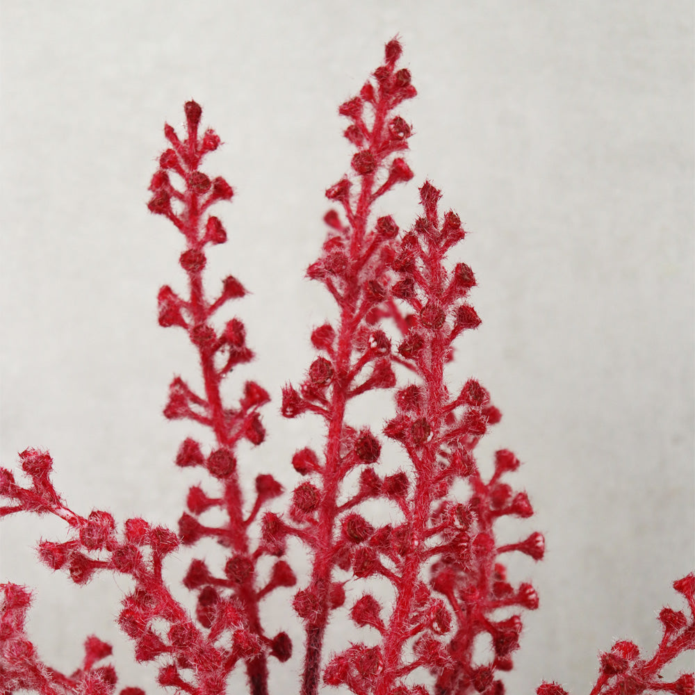 TIGE DÉCORATIVE, ROUGE, 17"