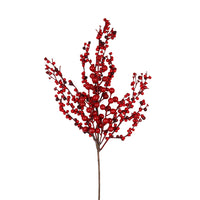 TIGE DE BAIES, ROUGE, 18"