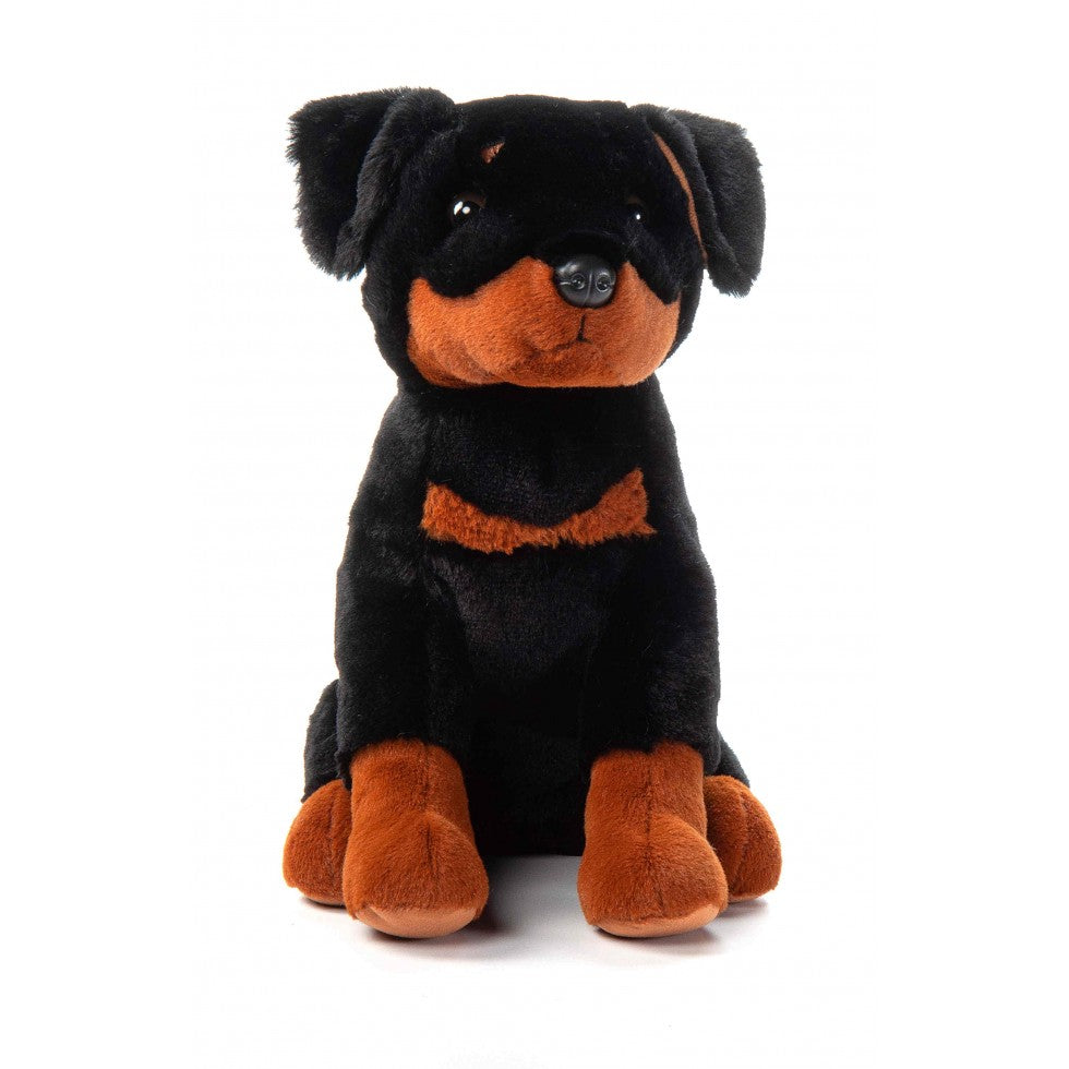Peluche Chien Rottweiler 12''