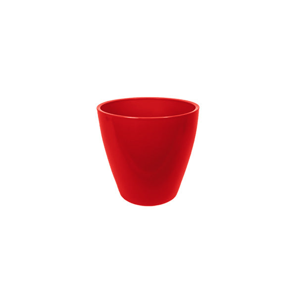 CACHE POT TERRACOTTA, ROUGE, Ø 3½” x 3½"