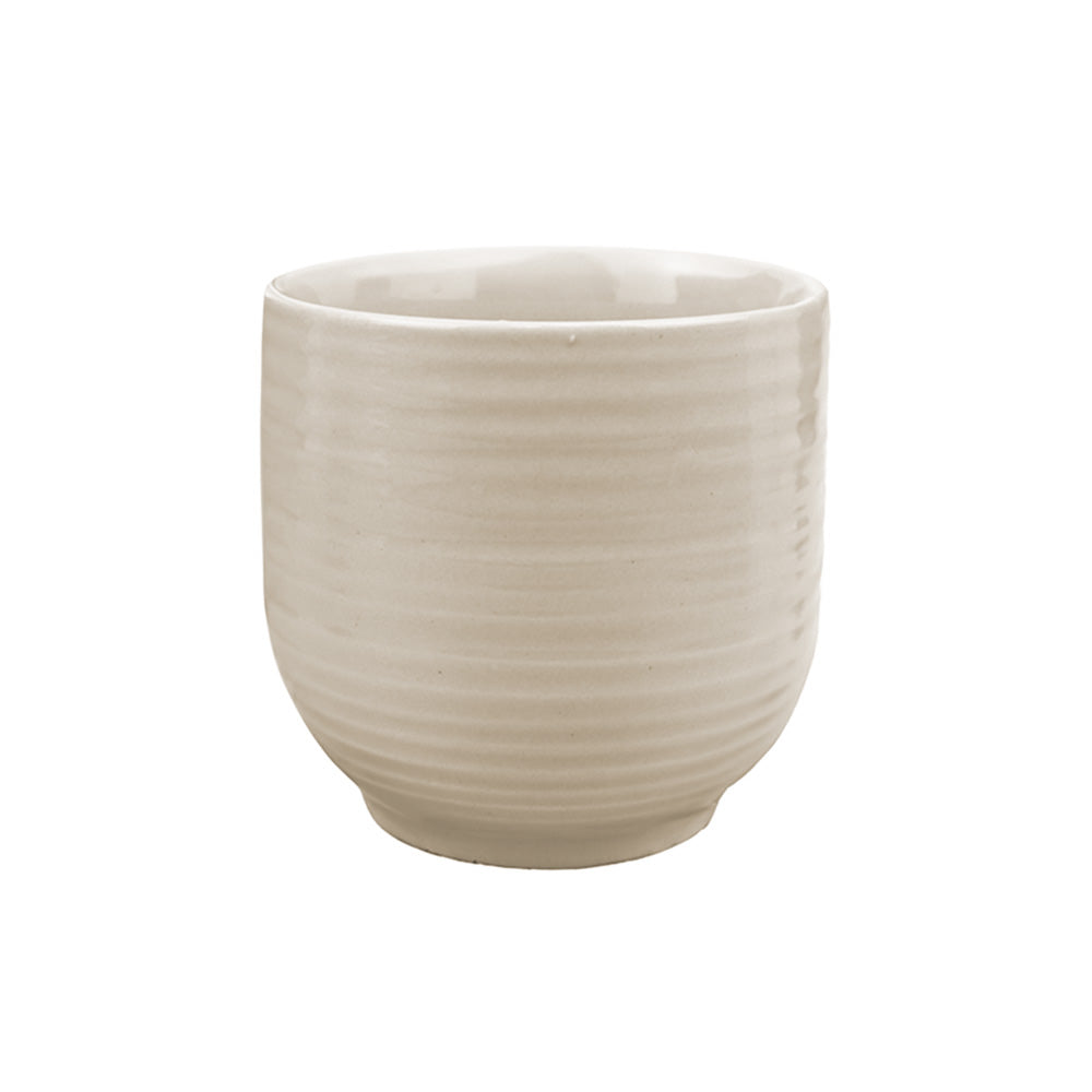 POT EN CÉRAMIQUE, TAUPE, Ø3¾" X 4'' - 756-632