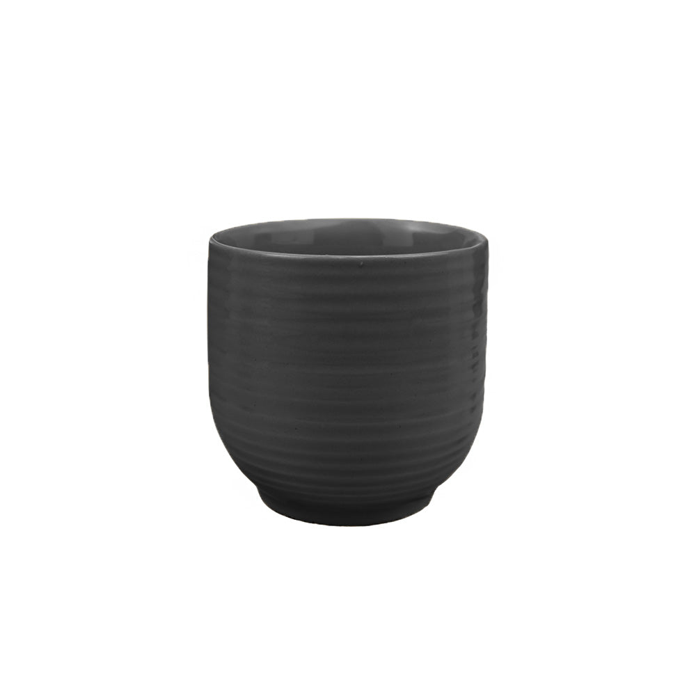 POT EN CÉRAMIQUE, NOIR, Ø3¾" X 4'' - 756-638