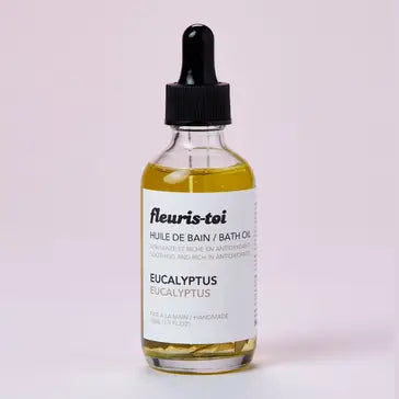 Huile de bain à l'eucalyptus - Fleuris-toi