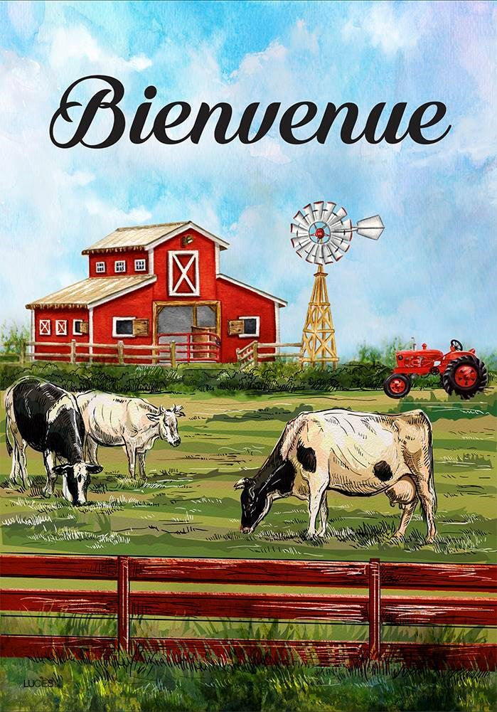 Drapeau Les vaches