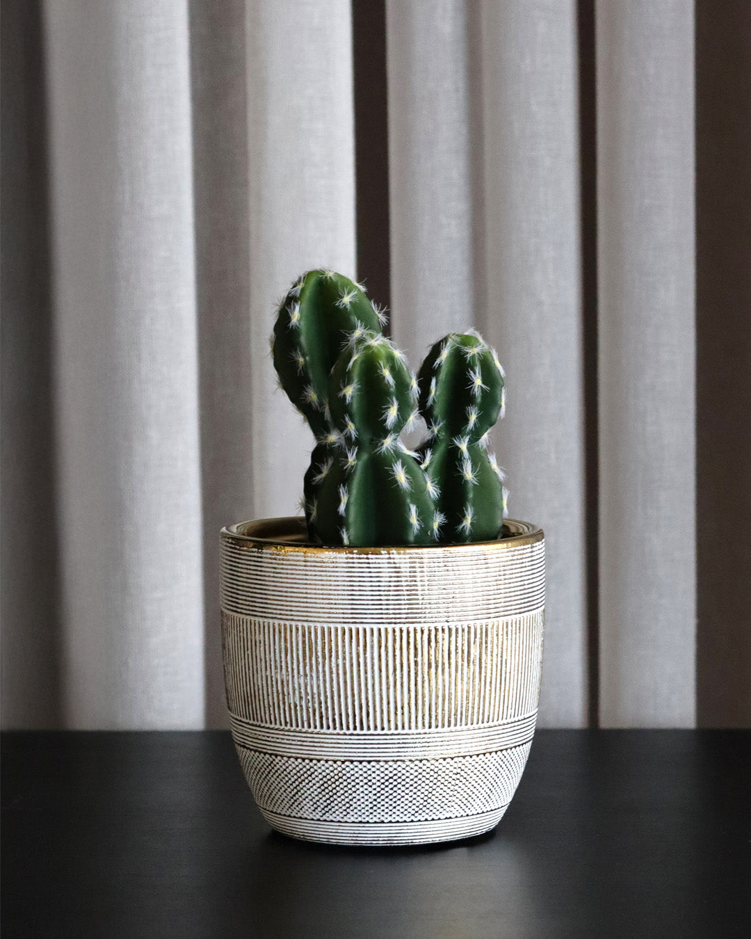 CACTUS EN POT, VERT, 6¼" ,artificiel