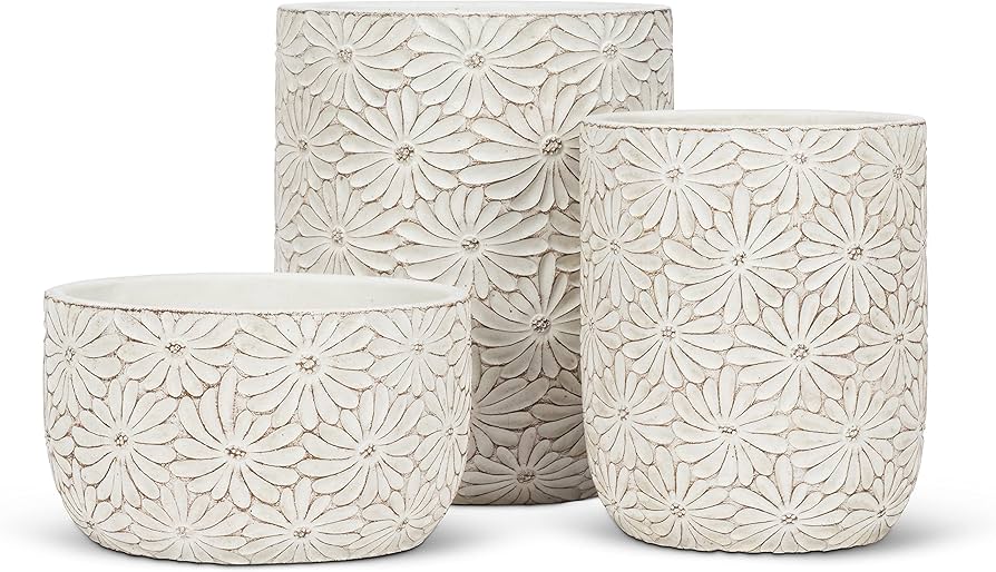 Cache pot daisy planter
